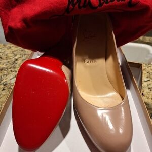Louboutin new simple pump100 jazz calf